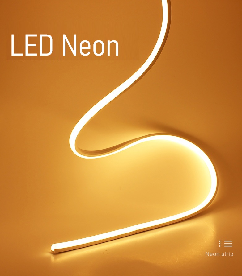 100m LED Neon Strip Lights - Flexible Diffused LED Light