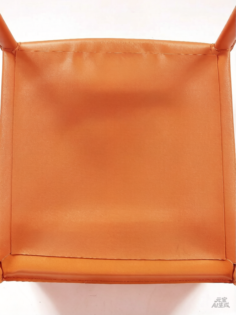 Modern Nordic Saddle Leather Dining Chair with Armrests, Set of 6 - Image 9