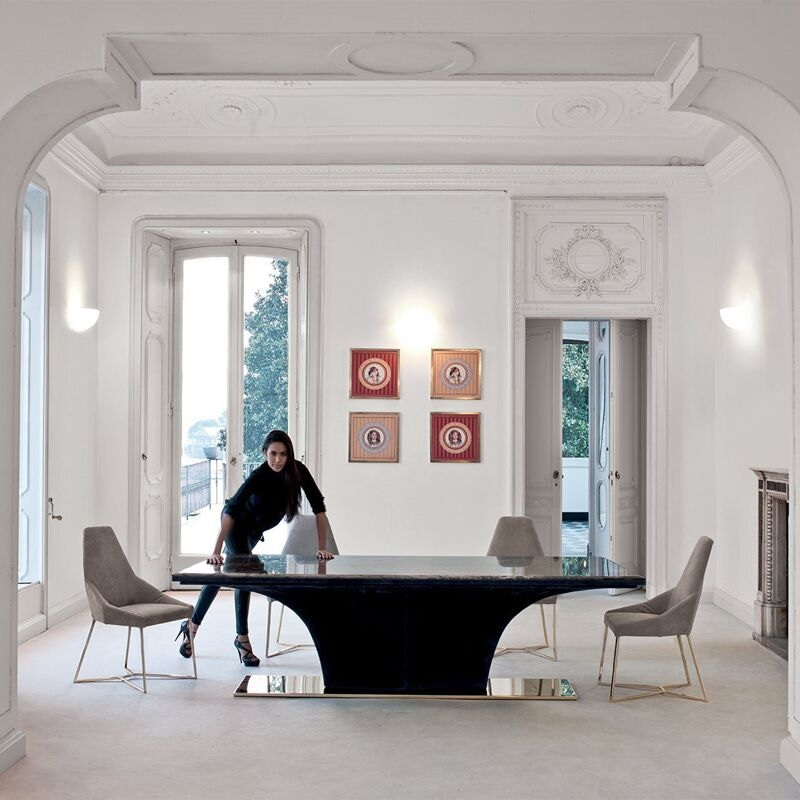 Modern Velvet Dining Chair, Set of 6 - Image 2