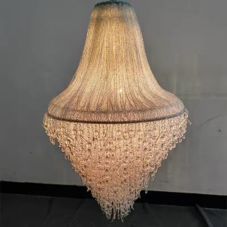 7-Light Ocean Jellyfish Crystal Chandelier