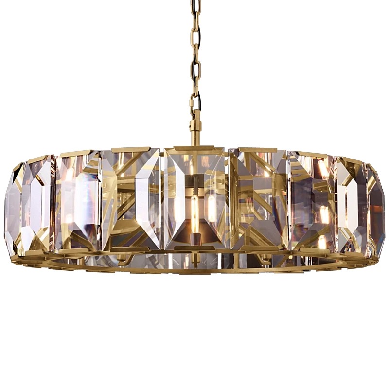 modern crystal pendant light