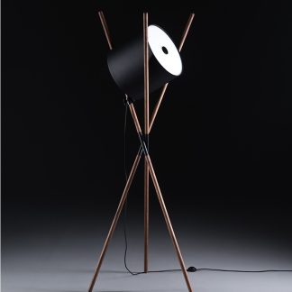 Mid-Century Modern Tripod Floor Lamp