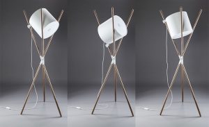 Modern Minimalist Standing Light – Cinema Style Design