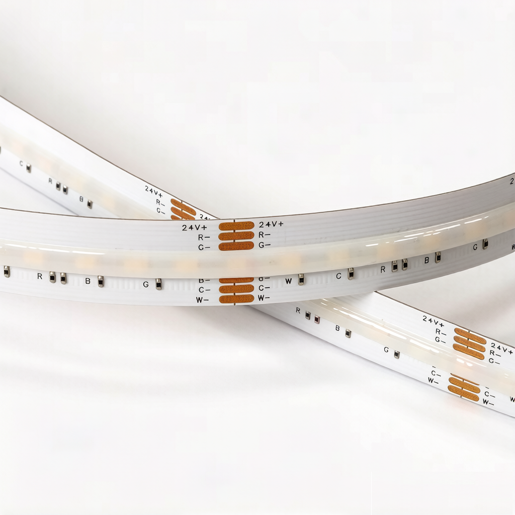 Diffused LED Strip COB, Multi Color RGB Dynamic with Tunable White (2700K-6500K) - Image 4