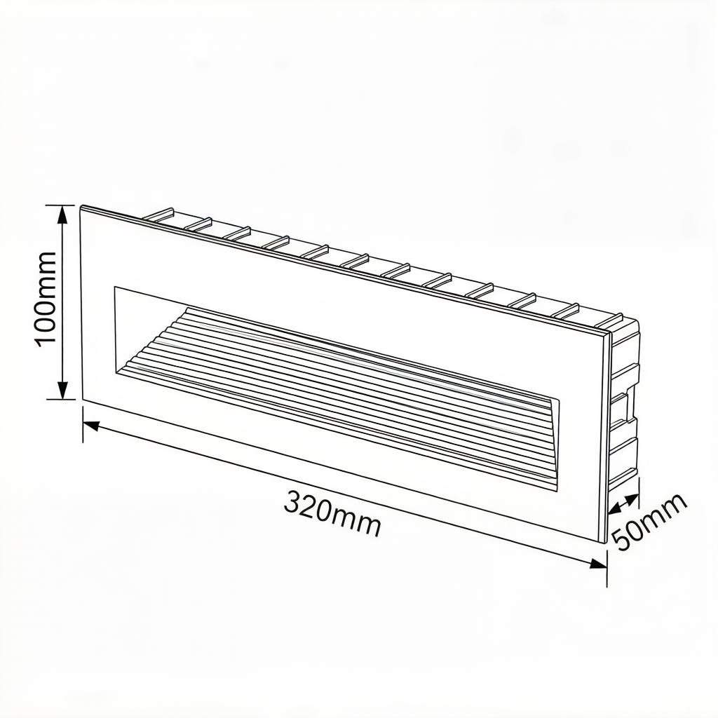 DC12V Low-Voltage Architectural Recessed LED Step Light 6W - Image 8
