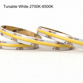 DC24V LED Strip Dotless COB(Chip On Board), Tunable White (2700K-6500K)