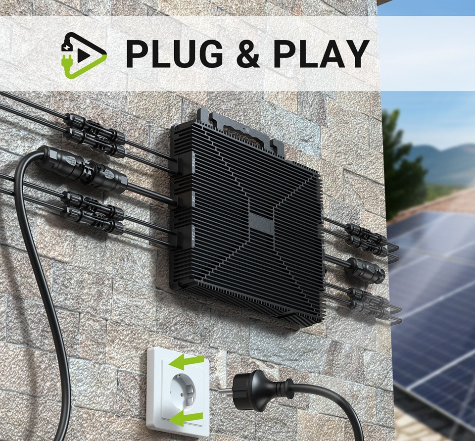 Wall Mount Solar Microinverters 1600W - Image 3
