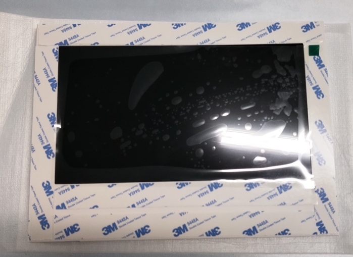 Open Frame 10.1" TFT LCD Display with Adhesive Mounting