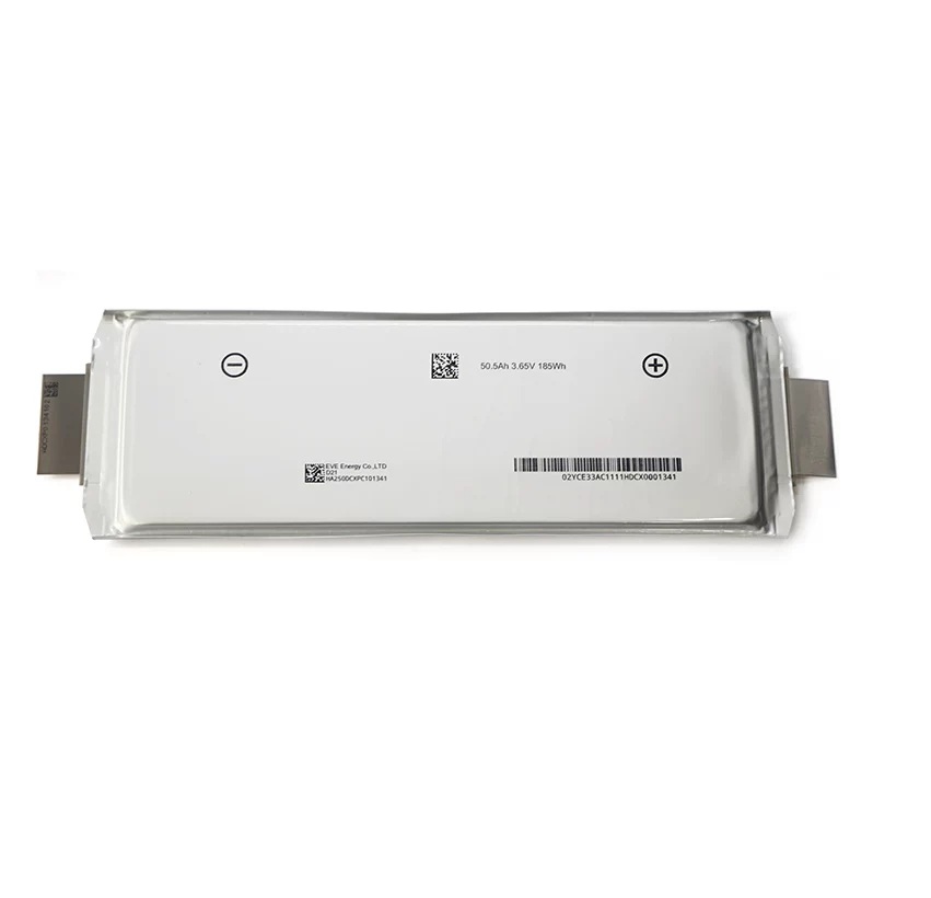 Polymer Pouch Cell, 50.54Ah 3.65V 185Wh, 10 units
